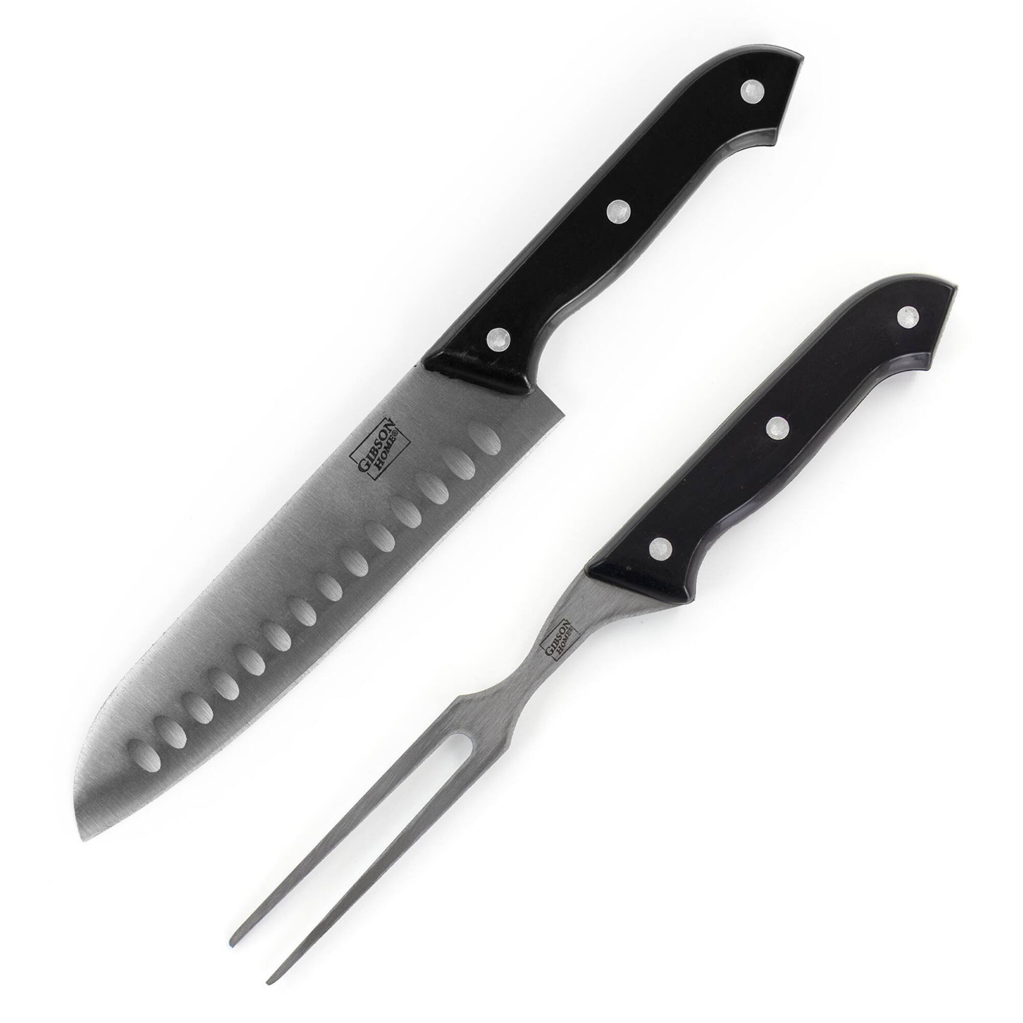 Gibson Home® Wildcraft 15-Piece Stainless Steel Cutlery Set with Pinewood Cutting Board